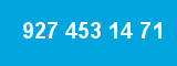 927 453 14 71 927 453 14 71
